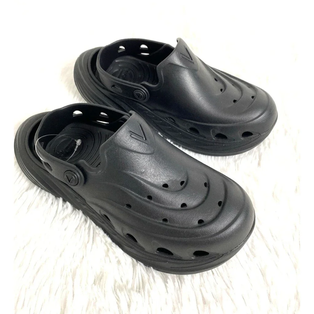 Vionic Mules Wave Recovery Rx Clogs Unisex  Black Women Size 5 Men 3 Slingback